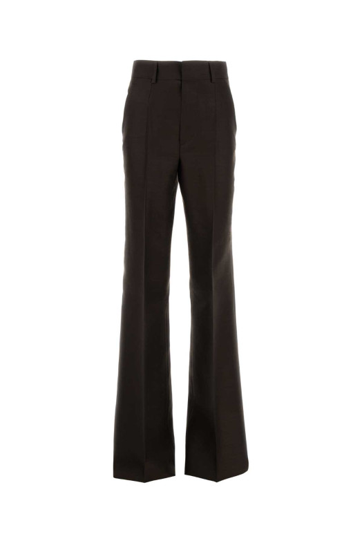 Брюки из смешанной шерсти коричневого цвета DSQUARED (S72KA1313D35205) DSQUARED2