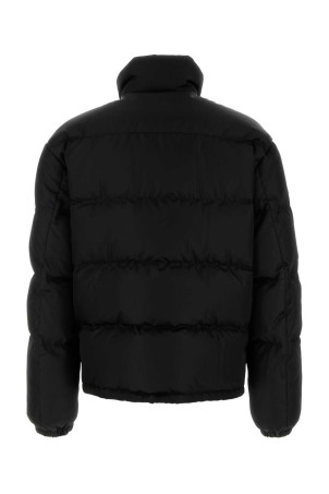 Чорна куртка з пухом Re-Nylon Чорна PRADA (SGC921SOOO11C9)
