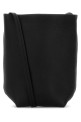 Black leather N/S Park crossbody bag THE ROW (W1863L129)