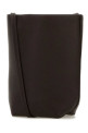 Dark brown leather N/S Park crossbody bag THE ROW (W1863L129)