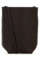 Dark brown leather N/S Park crossbody bag THE ROW (W1863L129)