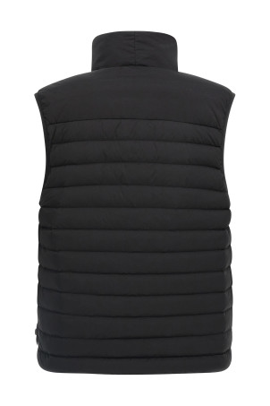 'Seamless Tunnel Nylon Down-TC' vest Black