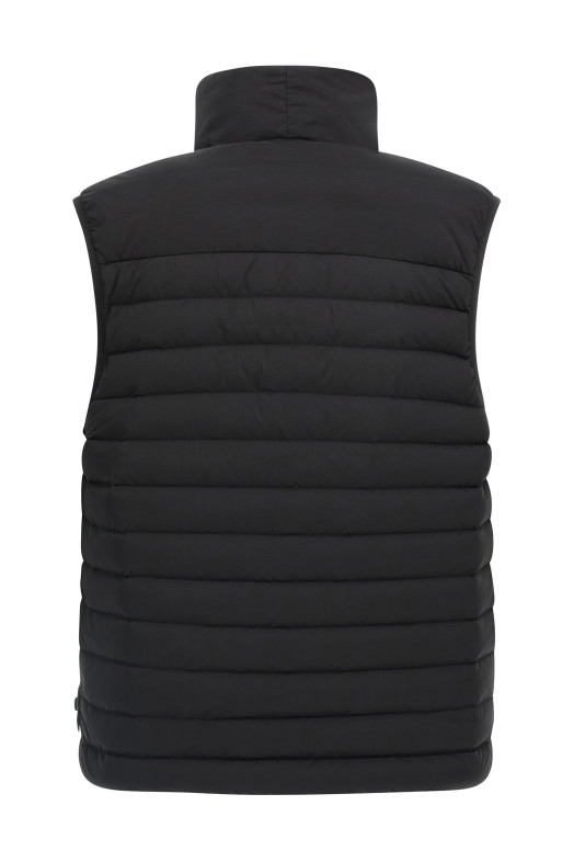 'Seamless Tunnel Nylon Down-TC' vest Black