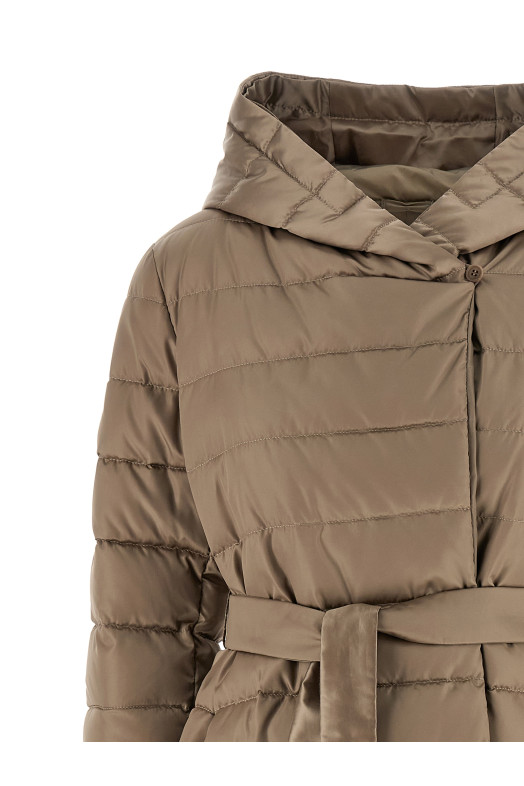 'Novef' reversible down jacket Beige