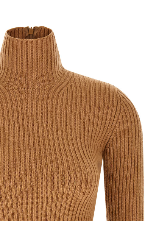 'Aral1234' turtleneck sweater Beige
