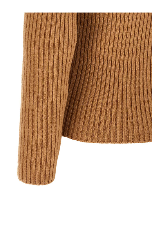 'Aral1234' turtleneck sweater Beige