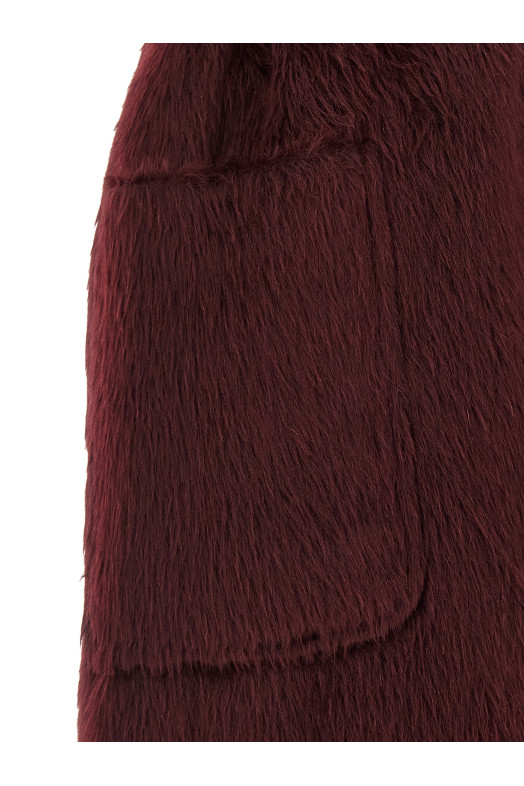 'Abbozzi1234' coat Bordeaux