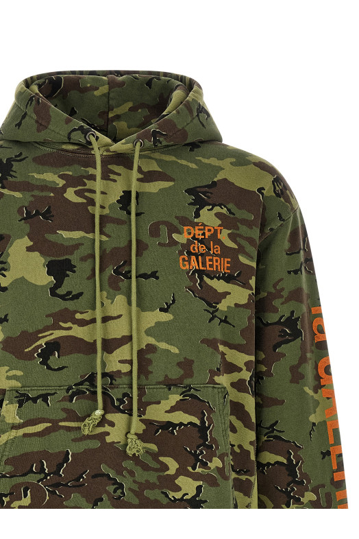 'Dépt. De La Galerie' hoodie Green
