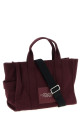 'The Canvas Medium Tote' shopping bag Bordeaux