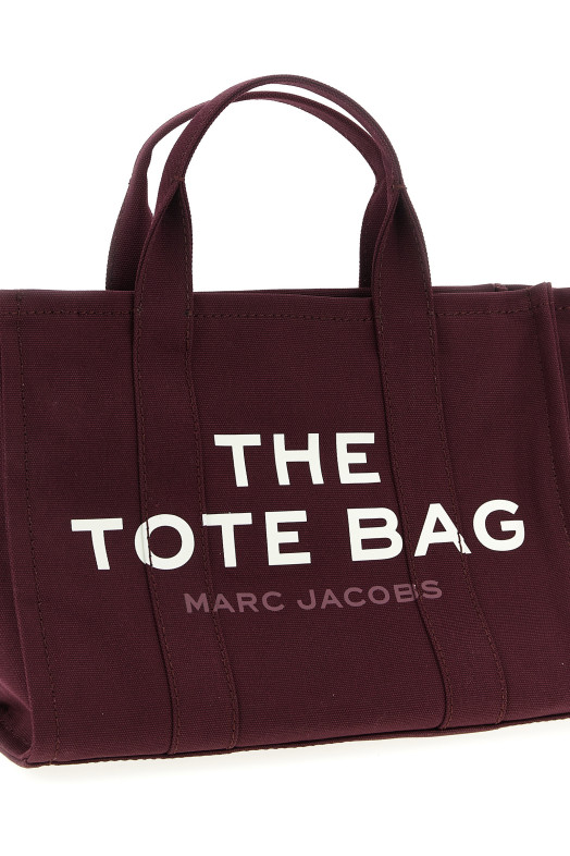'The Canvas Medium Tote' shopping bag Bordeaux