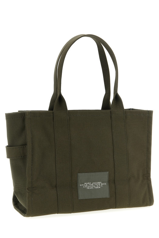 'The Canvas Large Tote' shopping bag Green