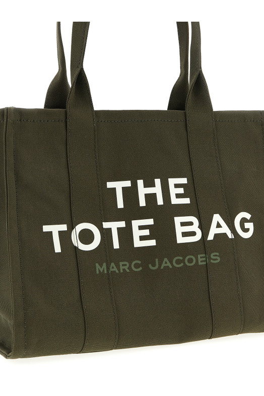 'The Canvas Large Tote' shopping bag Green