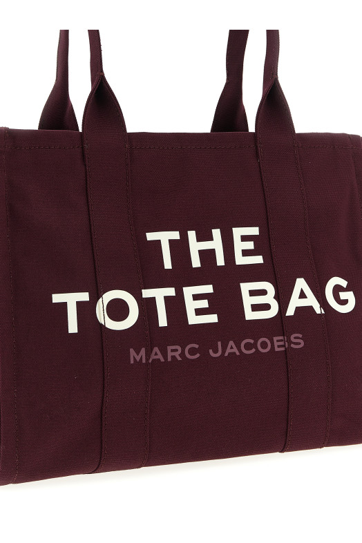 'The Canvas Large Tote' shopping bag Bordeaux