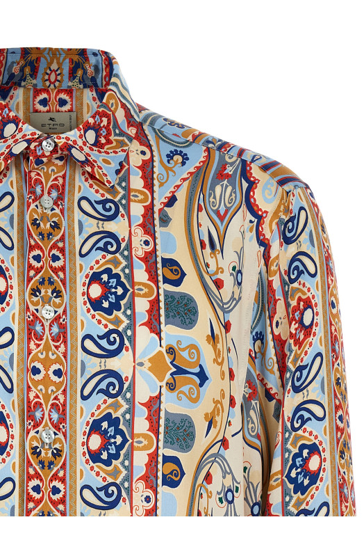 Paisley print shirt Multicolor
