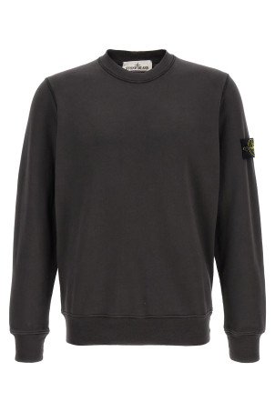 Logo badge sweatshirt Gray