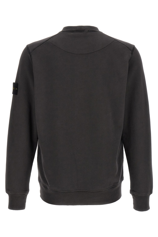 Logo badge sweatshirt Gray