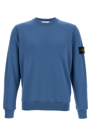 Logo badge sweatshirt Blue