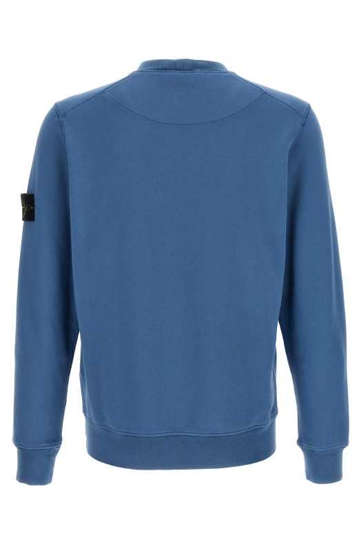 Logo badge sweatshirt Blue
