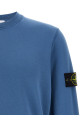 Logo badge sweatshirt Blue