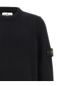 Logo badge sweater Black