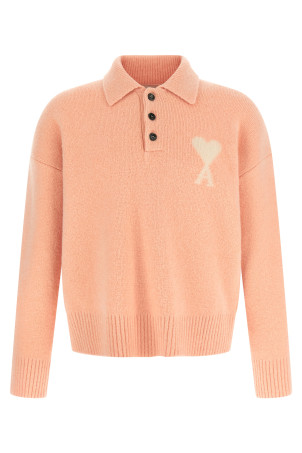 'Ami De Coeur' polo shirt Pink