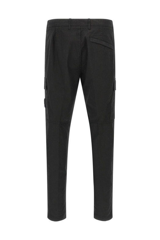 Cargo pants Logo badge Black