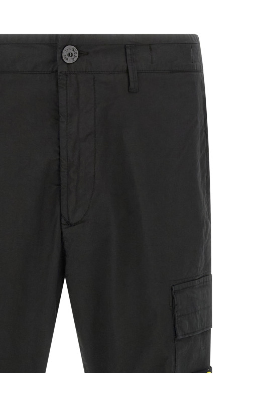 Cargo pants Logo badge Black