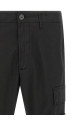 Cargo pants Logo badge Black