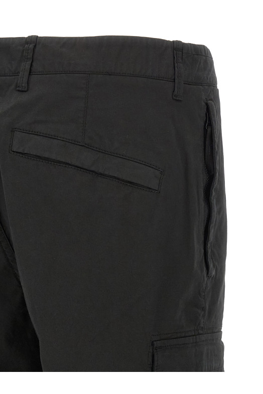 Cargo pants Logo badge Black