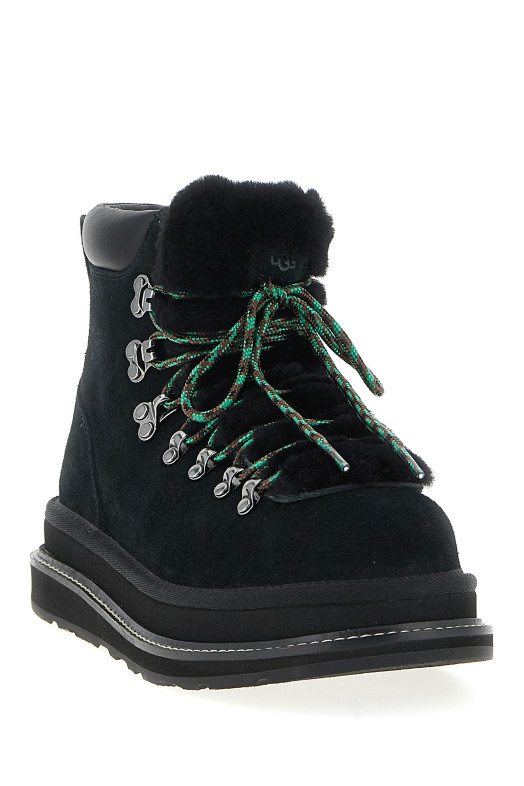 UGG x Sacai капсульная коллекция «Hiker» ботинки до щиколотки Черный 1178390BLK