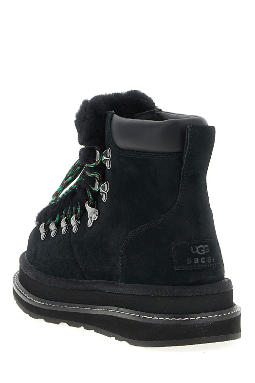 UGG x Sacai капсульная коллекция «Hiker» ботинки до щиколотки Черный 1178390BLK