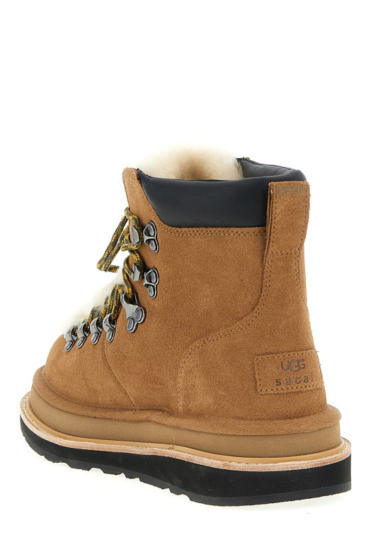UGG x Sacai капсульная коллекция «Hiker» ботильоны Бежевый 1178390CHE