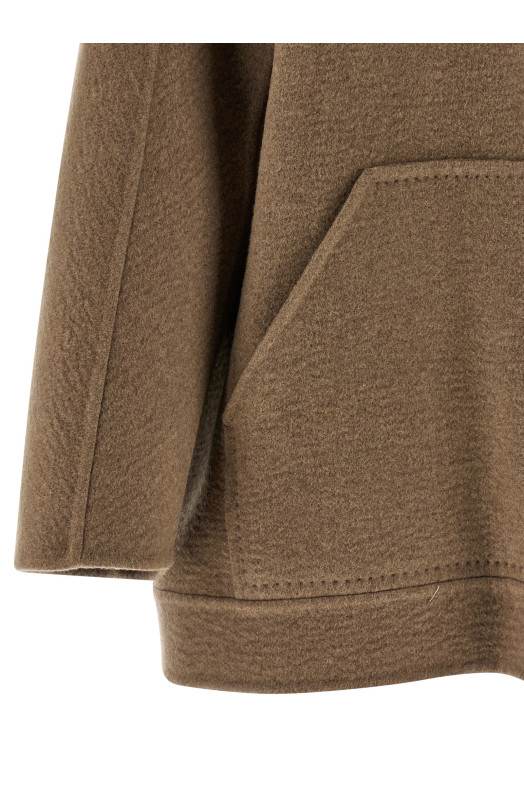 'Gradi' coat Brown