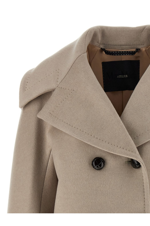 'Mario' coat Beige
