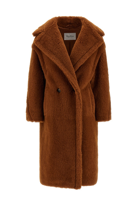 'Tedgirl - Teddy Bear Icon' coat Brown
