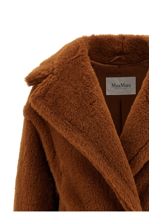'Tedgirl - Teddy Bear Icon' coat Brown
