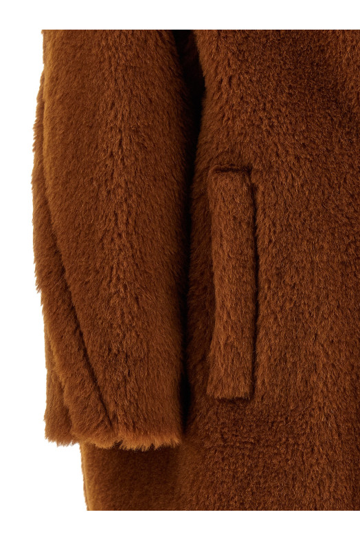 'Tedgirl - Teddy Bear Icon' coat Brown