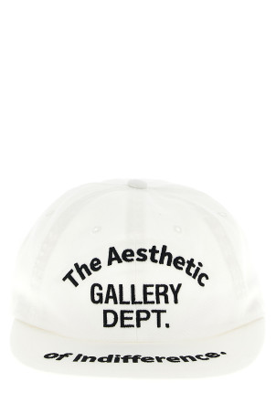 'Aesthetic of Indifference' cap Black-grey
