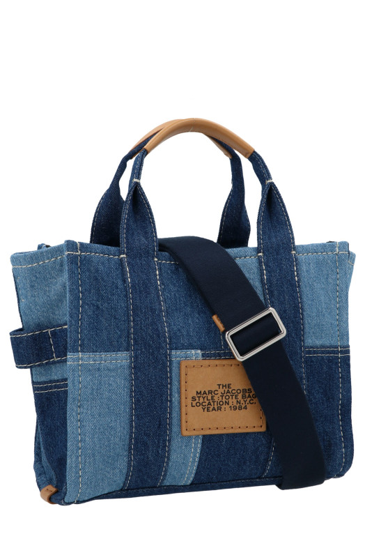 ‘Traveler’ mini shopping bag Blue