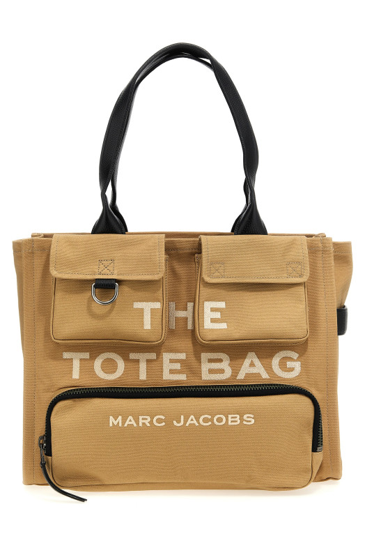 'The Cargo Canvas Large Tote' shopping bag Beige