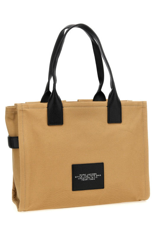'The Cargo Canvas Large Tote' shopping bag Beige
