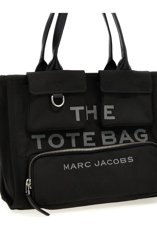 'The Cargo Canvas Large Tote' shopping bag Black