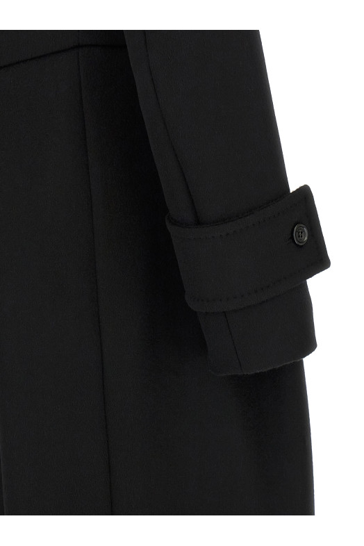 'Beati1234' coat Black