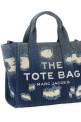 'The Rip And Repair Denim Small Tote' shopping bag Blue