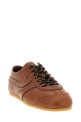 Leather sneakers Brown