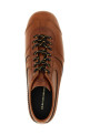 Leather sneakers Brown