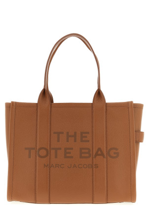 'The Leather Large Tote' shopping bag Brown