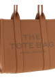 'The Leather Large Tote' shopping bag Brown
