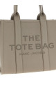 'The Leather Large Tote' shopping bag Gray