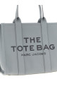 'The Leather Large Tote' shopping bag Gray